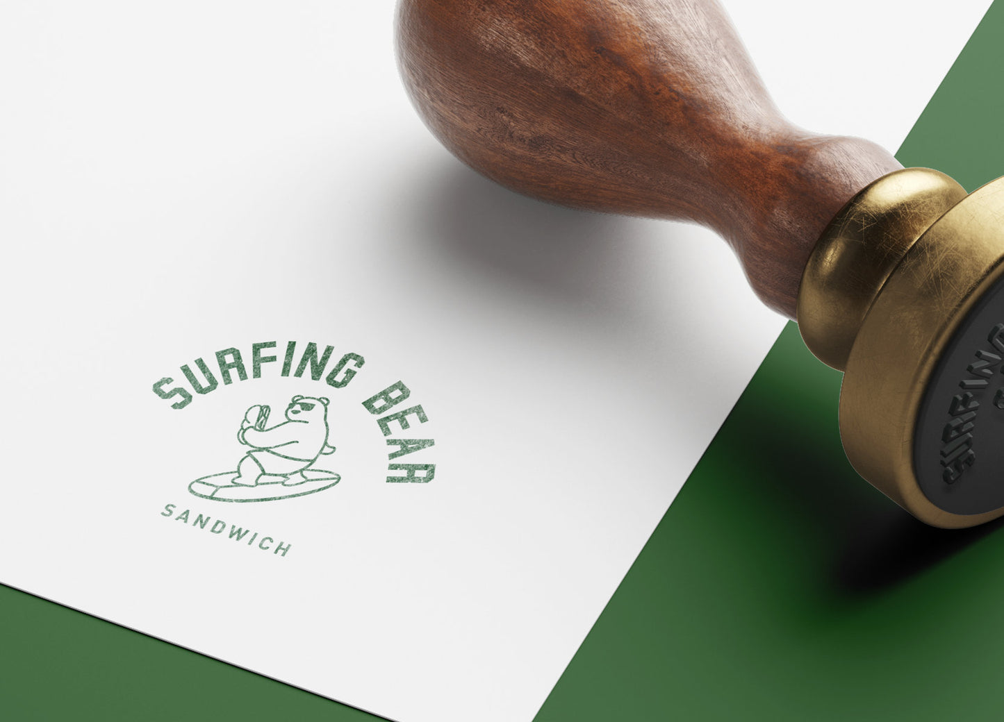 SURFING BEAR