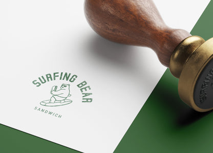 SURFING BEAR